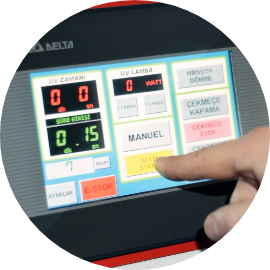 UV-302 Dokunmatik Ekran Paneli